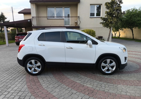 Chevrolet Trax cena 35900 przebieg: 182340, rok produkcji 2013 z Końskie małe 781